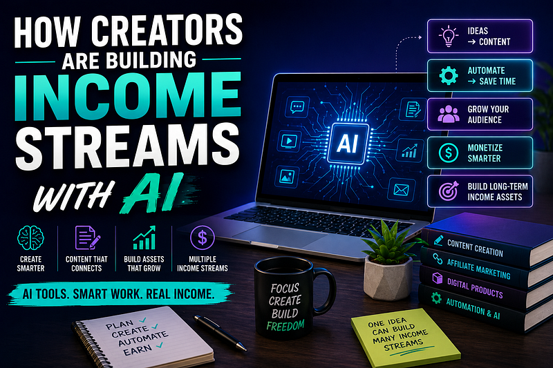 How Creators Are Building Income Streams with AI