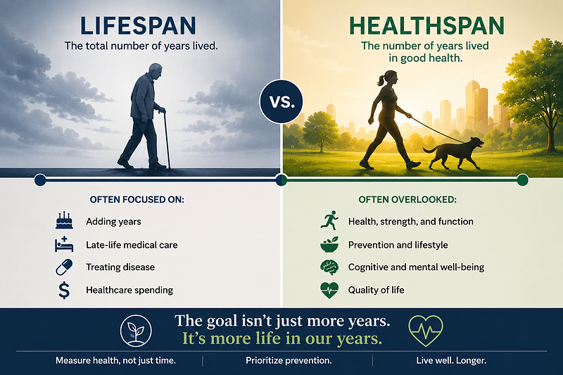 The Longevity Trap: Why Healthspan Matters More Than Lifespan