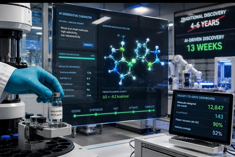 Total Automation: How 'Prompt-to-Drug' Futuristic Technology is Slashing Pharma R&D Timelines