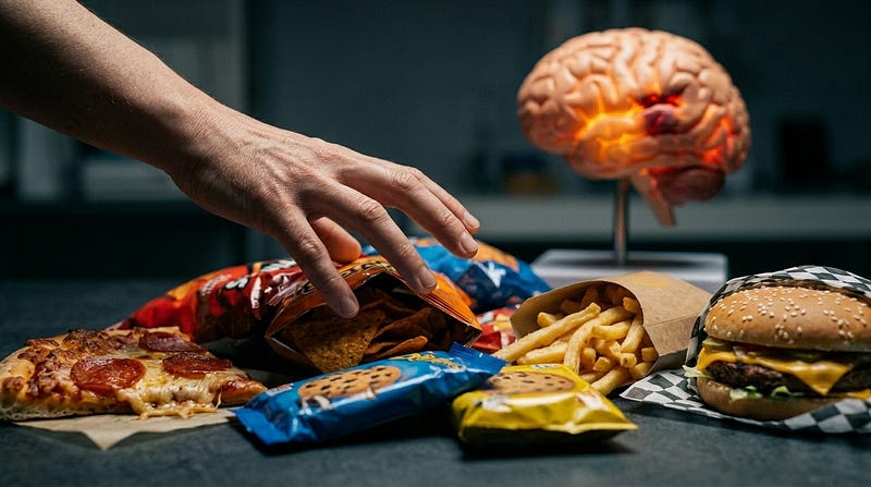 What Happens to Your Brain at Each Stage of Ultra Processed Food Addiction?