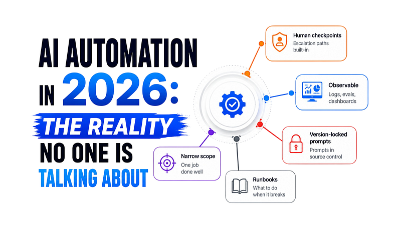 AI Automation in 2026: The Reality No One Is Talking About