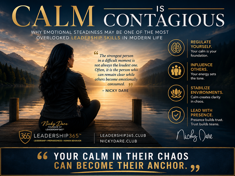 Calm Is Contagious