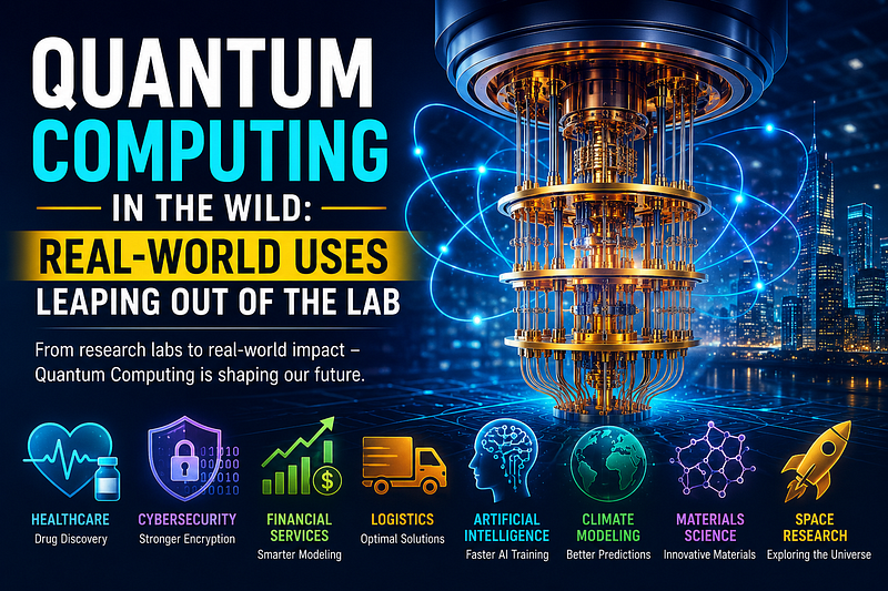 Quantum Computing in the Wild: Real-World Uses Leaping Out of the Lab