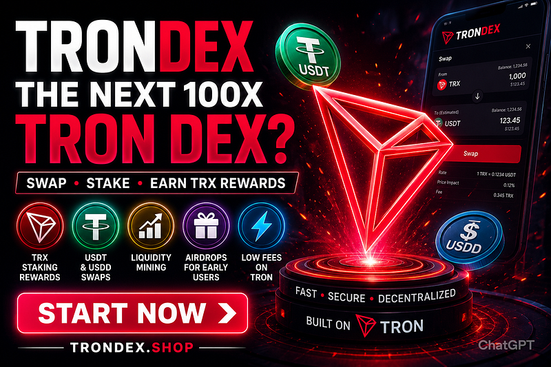 Why TRONDEX Is Becoming the Most Talked-About TRON DEX in 2026