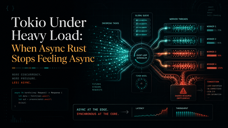 Tokio Under Heavy Load: When Async Rust Stops Feeling Async