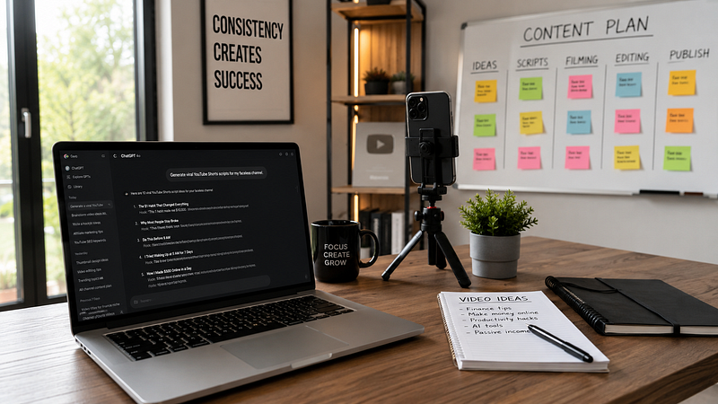 Best AI Script Generator for Faceless YouTube Shorts (2026 Beginner’s Guide)