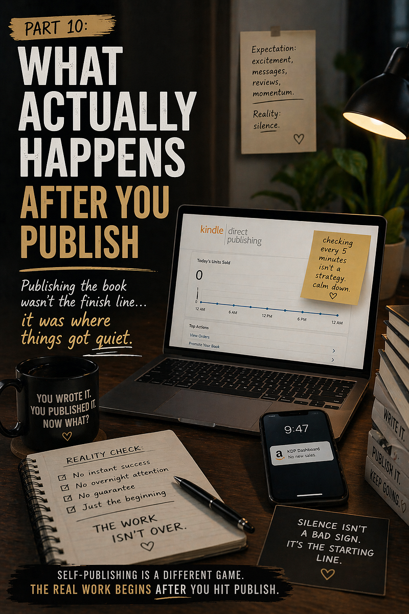 Writing a Book — The Truth As I Know It (Part 10: What Actually Happens After You Publish)