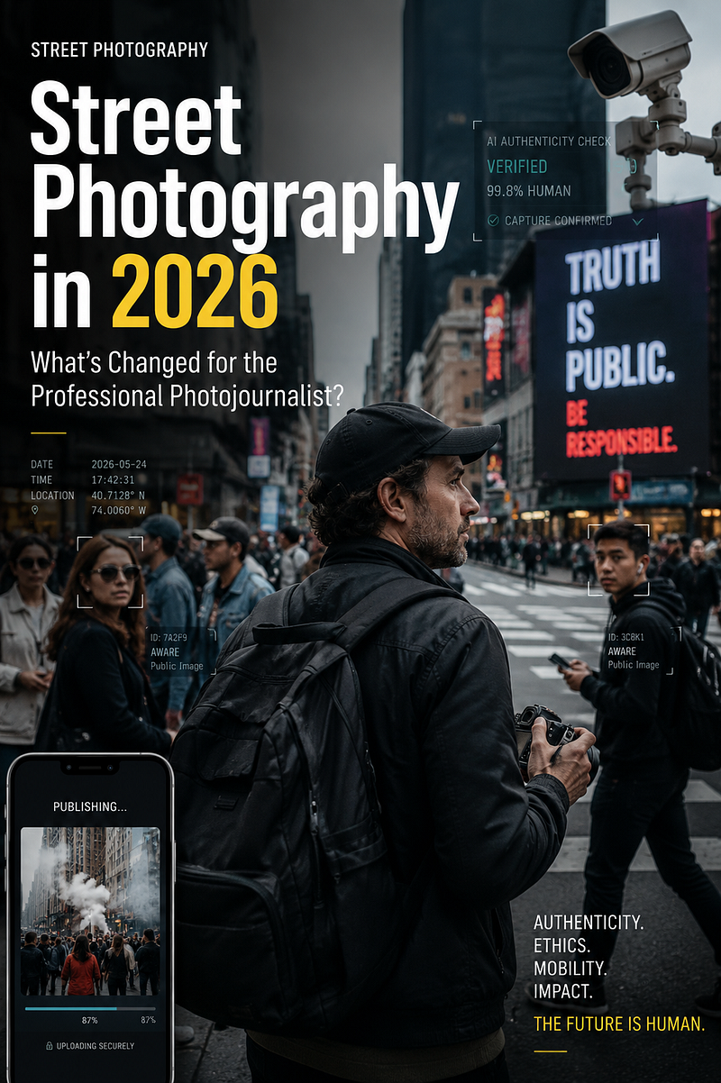 Street Photography in 2026: What’s Changed for the Professional Photojournalist?