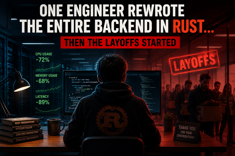 One Engineer Rewrote the Entire Backend in Rust… Then the Layoffs Started