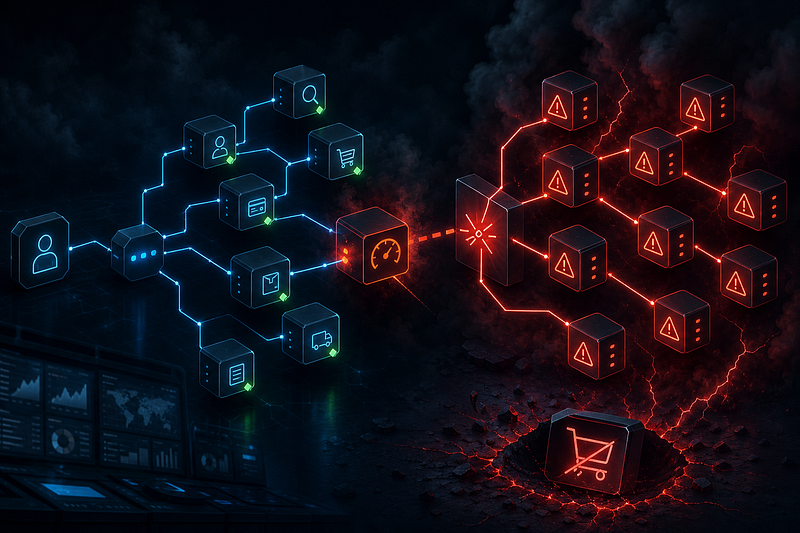 One Slow Microservice. No Circuit Breaker. Checkout Dead for 73 Minutes.