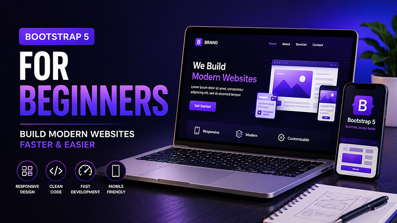 Bootstrap 5 for Beginners: The Complete Guide to Building Modern Websites Faster