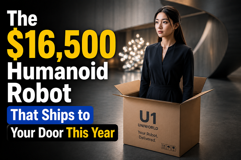 The $16,500 Humanoid Robot That Ships to Your Door This Year