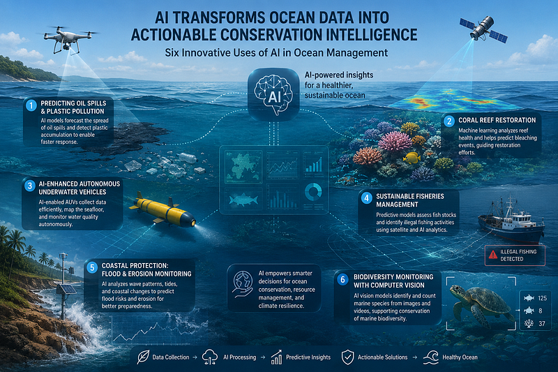 How AI is Saving Our Oceans: 6 Real-World Applications You Should Know