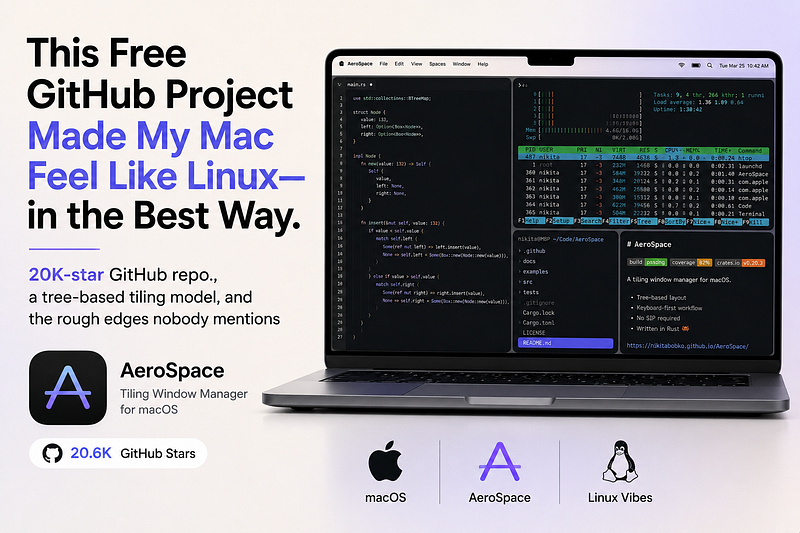 This Free GitHub Project Made My Mac Feel Like Linux โ in the Best Way.