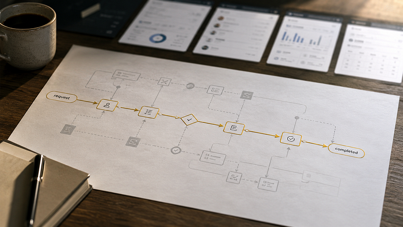The Next Software Moat Is Not the App. It Is the Workflow.