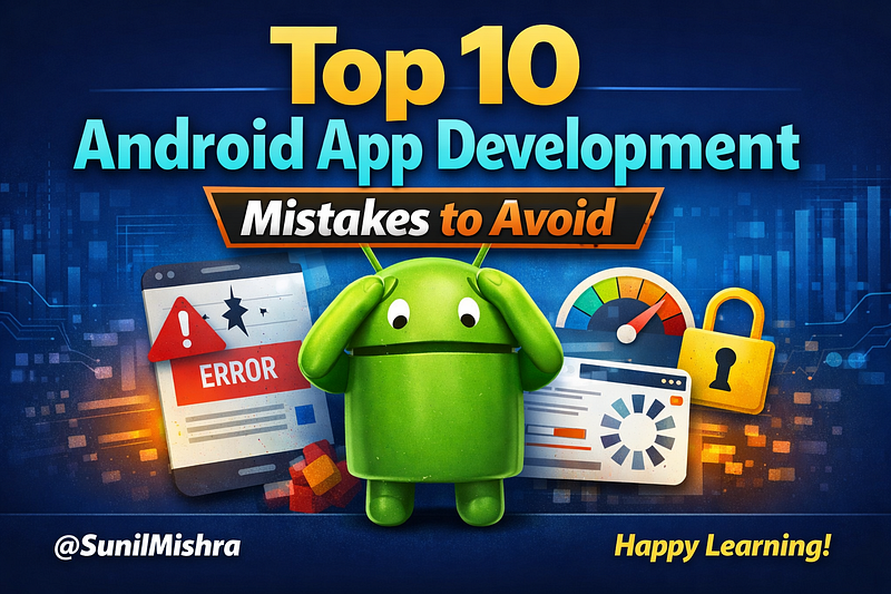 Top 10 Android App Development Mistakes to Avoid