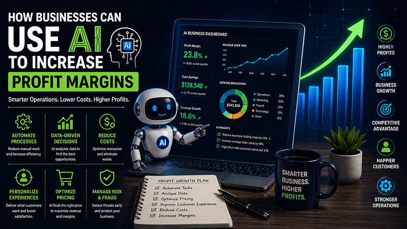 How Businesses Can Use AI to Increase Profit Margins