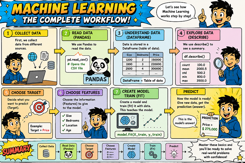 Machine Learning: The Complete Workflow