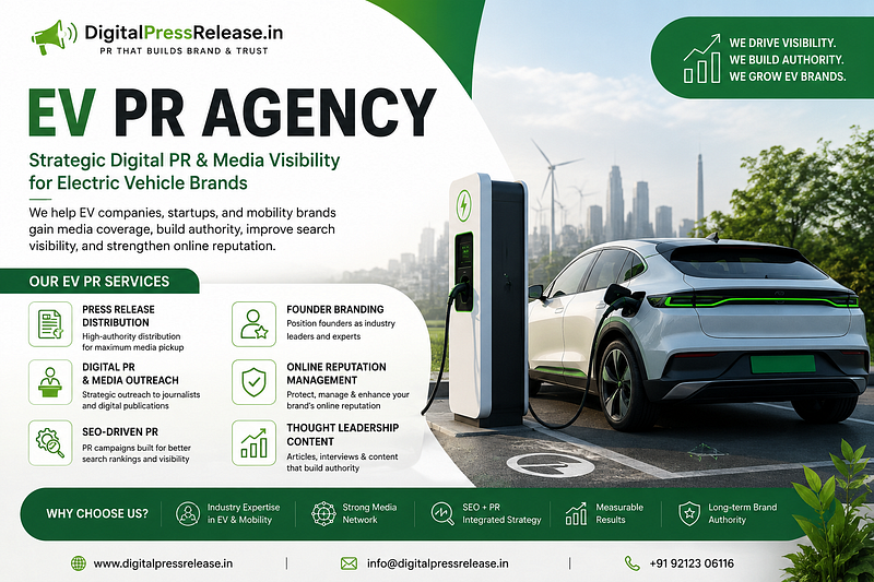 How an EV PR Agency Helps Electric Vehicle Brands Build Authority, Visibility & Trust