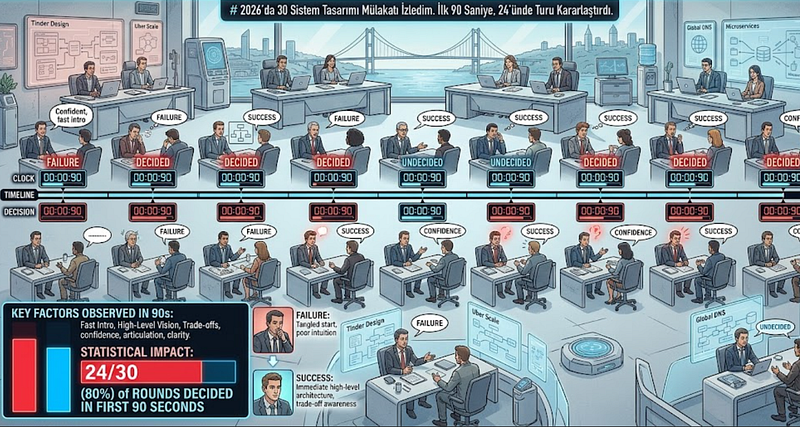 I Watched 30 System Design Interviews in 2026.