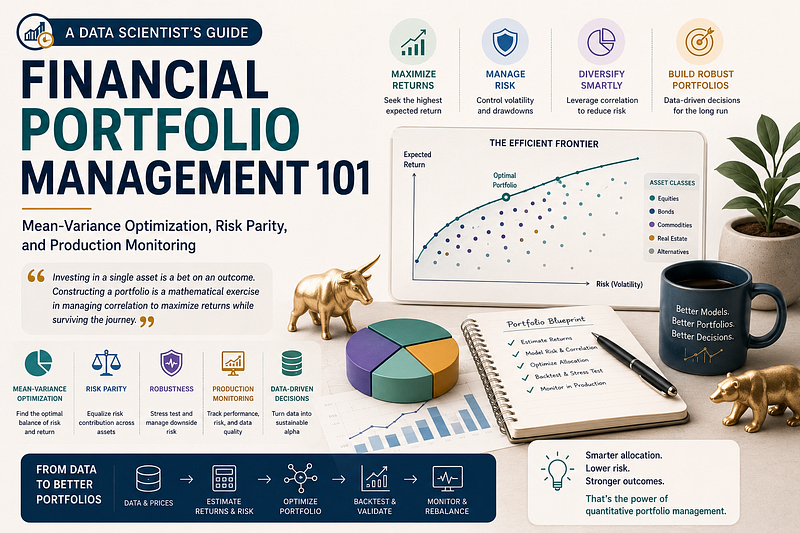 Financial Portfolio Management 101: A Data Scientist’s Guide to Mean-Variance Optimization, Risk…