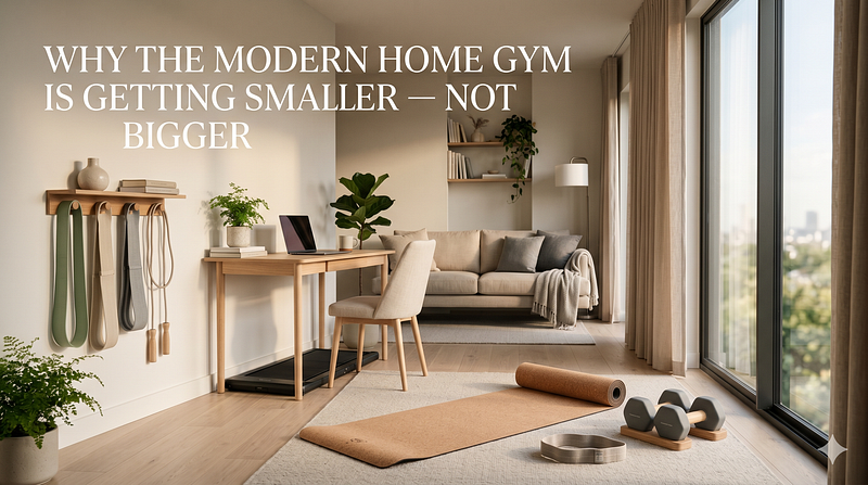 Why the Modern Home Gym Is Getting Smaller — Not Bigger