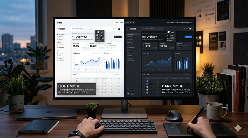 The 7 Biggest Typography Mistakes Designers Make When Switching from Light to Dark Mode