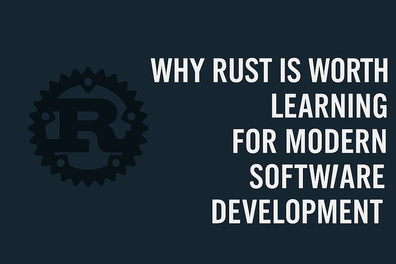 Why Rust Is Worth Learning for Modern Software Development