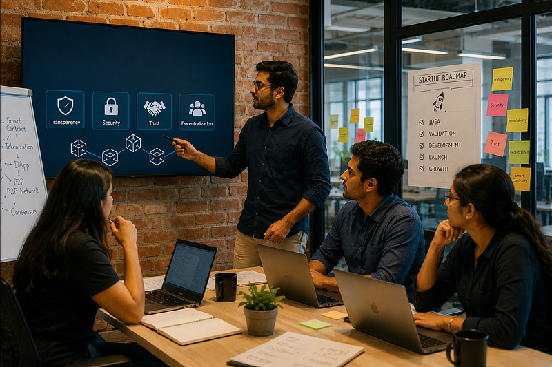 How Startups Use Blockchain Development to Build Trust-Based Platforms