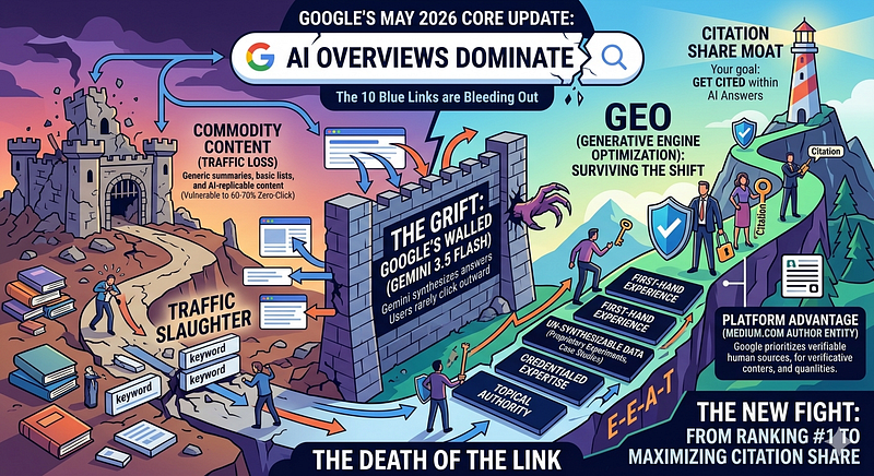 The SEO Warlords Are Lying to You: Inside the May 2026 Google Slaughter