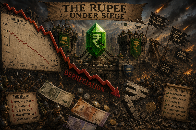 Rupee Under Siege: Global Chaos and India’s Economic Reckoning