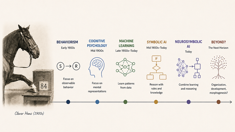 A Psychological Perspective on Machine Learning and Symbolic AI
