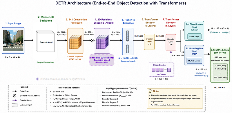 Building DETR from Scratch: An End-to-End Walkthrough of Object Detection with Transformers
