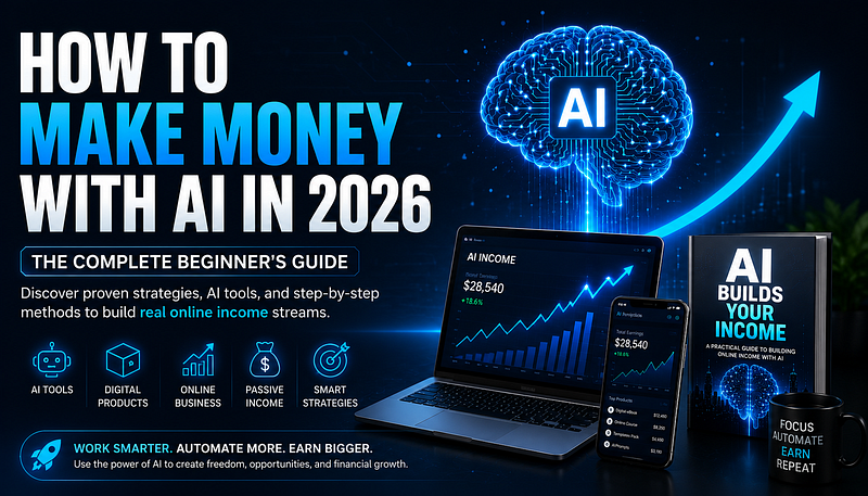 How to Make Money with AI in 2026: The Complete Beginner's Guide
