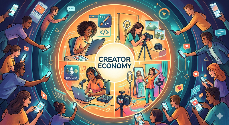 I accidentally created this Two-Sided Creator Economy App
