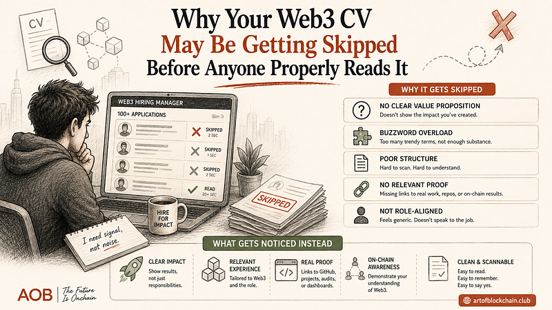 Why Your Web3 CV May Be Getting Skipped Before Anyone Properly Reads It
