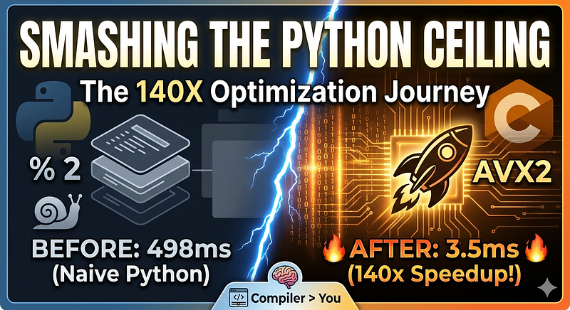 Performant Python: How I Sped Up a Simple Modulo Operation by 140x On a Single Thread