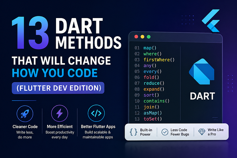 13 Dart Methods for Flutter Developers (With Examples)