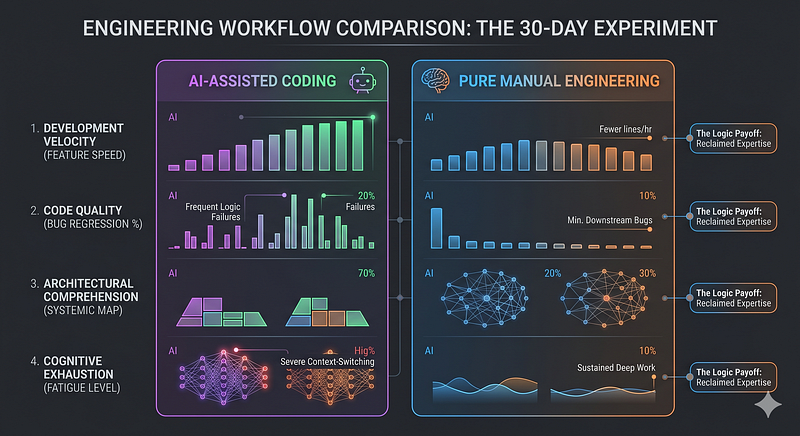 I Turned Off My AI Coding Assistant for 30 Days. I Realized I No Longer Knew How to Code.