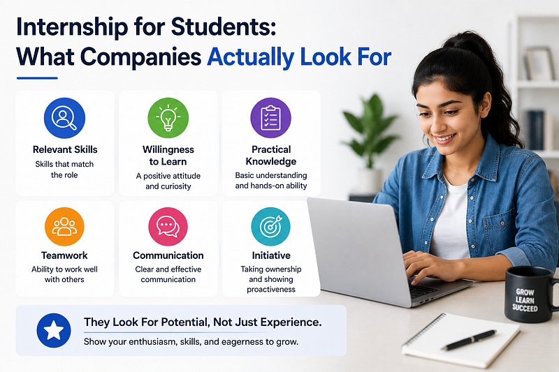 Internship for Students: What Companies Actually Look For