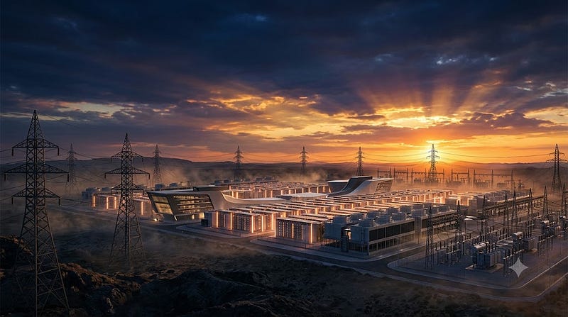 Inside a large AI data center filled with GPU server racksAI Is Making Everything More Expensive —…
