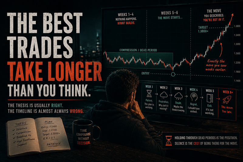 The Best Trades Take Longer Than You Think