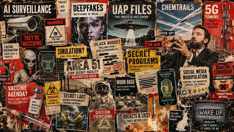 Conspiracy Theories, Hidden Meaning and Mental Health Awareness