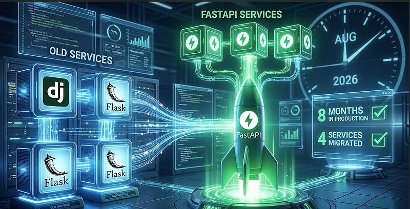 FastAPI in Production 2026: I Migrated 4 Services From Django and Flask — Here’s What Actually…
