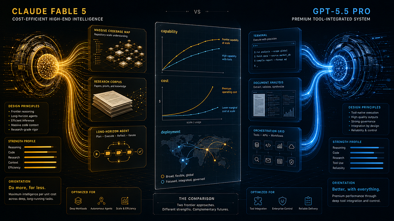 GPT-5.5 Pro Is Closer Than People Think, but Claude Fable 5 Changes the Economics of Frontier AI