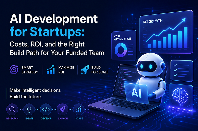 AI Development for Startups: Maximize ROI with the Right Build Strategy
