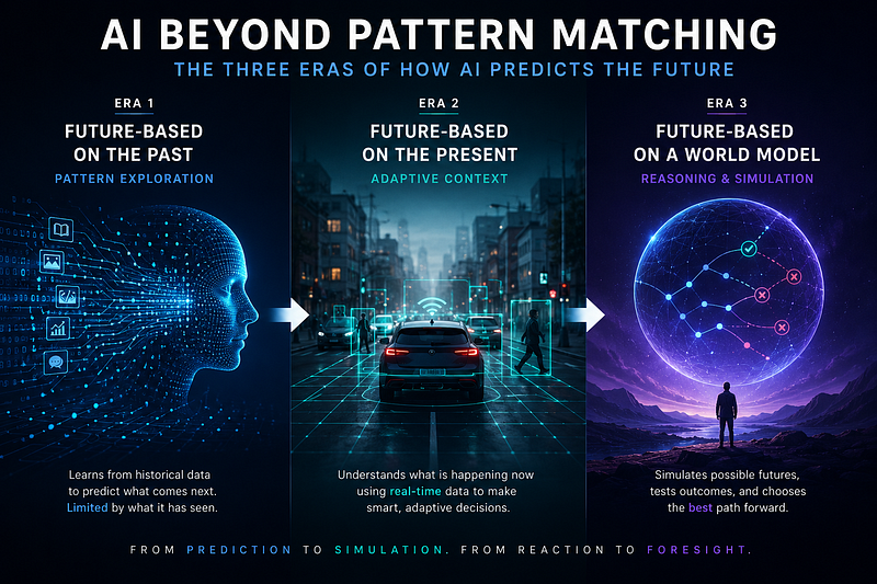 AI is Moving From Prediction to Simulation: The Three Eras of Intelligence