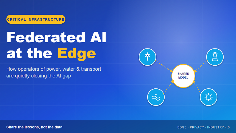 Federated AI at the Edge: How Critical Infrastructure Operators Are Closing AI Gaps