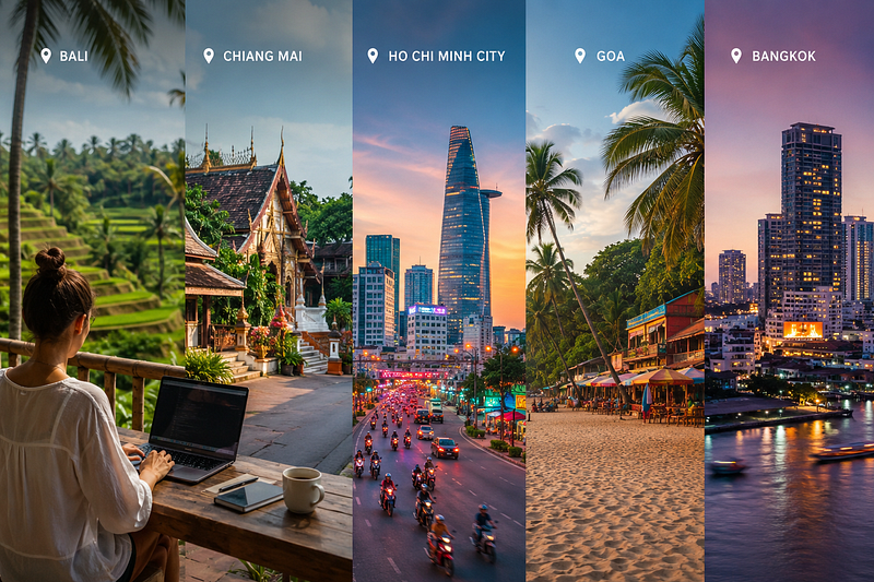 Workcation Destinations: Best Places to Work Remotely in Asia