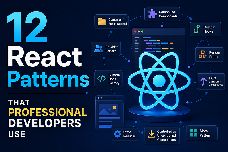 12 React Patterns That Professional Developers Use